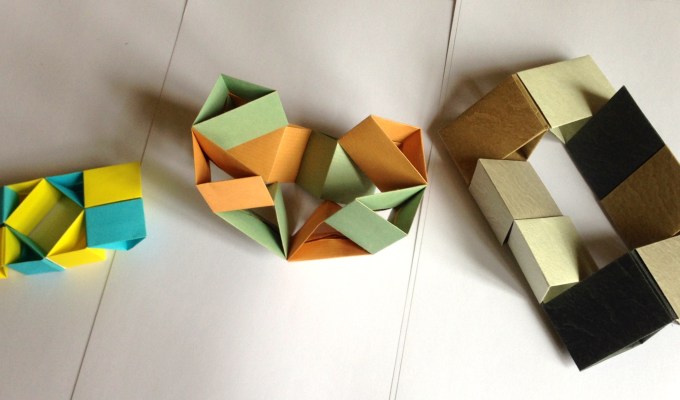 Some Triangle Flexicube&nbsp;experiments