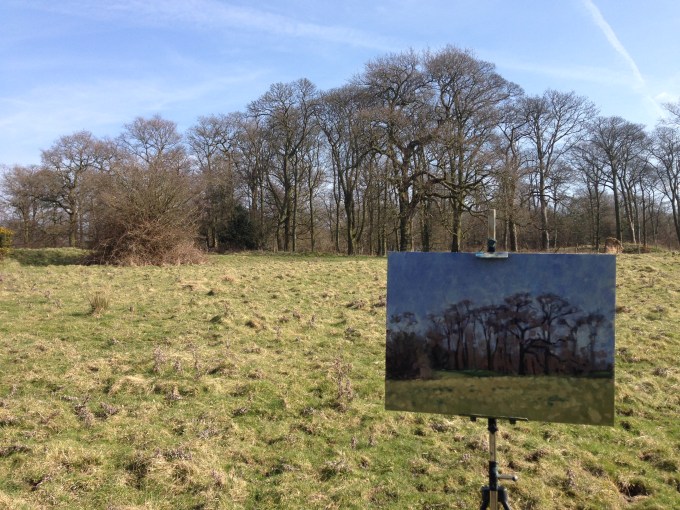 Spring trees Princes Wood